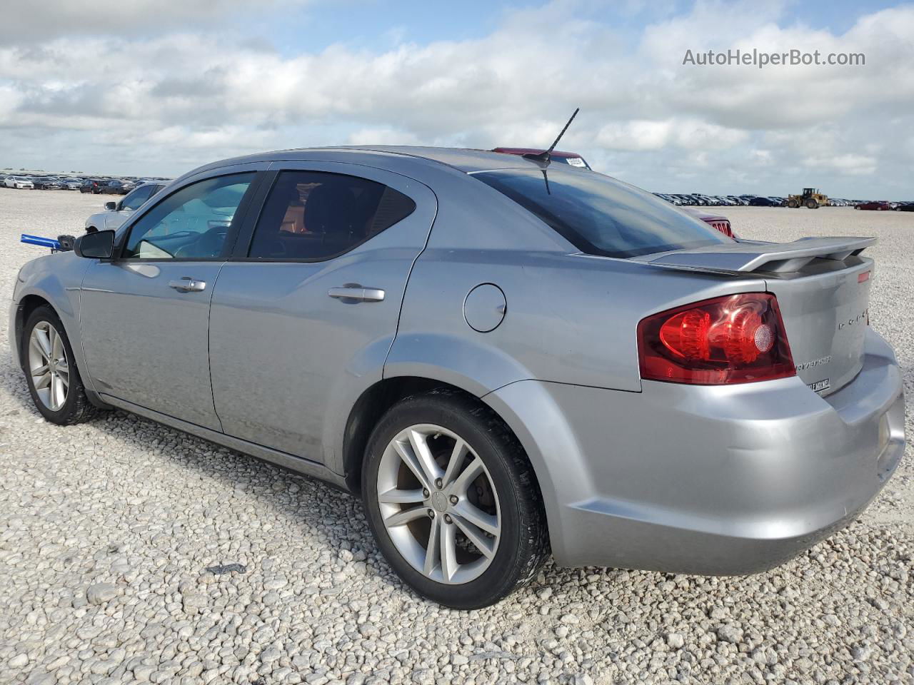 2014 Dodge Avenger Se Silver vin: 1C3CDZAB9EN234402