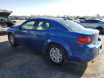 2014 Dodge Avenger Se Синий vin: 1C3CDZABXEN104015