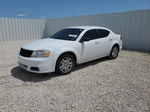 2014 Dodge Avenger Se Белый vin: 1C3CDZABXEN119047