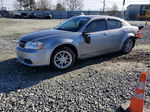 2014 Dodge Avenger Se Silver vin: 1C3CDZABXEN169642