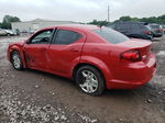 2014 Dodge Avenger Se Red vin: 1C3CDZABXEN189065