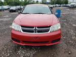 2014 Dodge Avenger Se Red vin: 1C3CDZABXEN189065