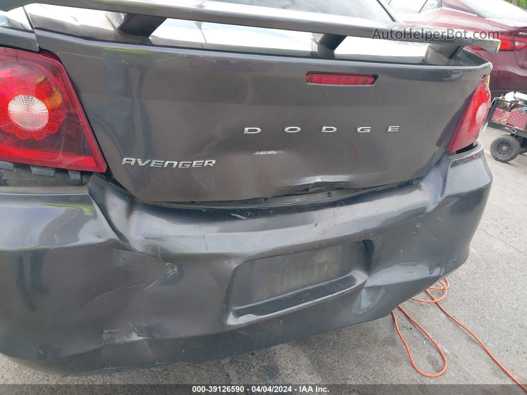 2014 Dodge Avenger Se Серый vin: 1C3CDZABXEN201411