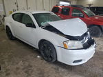 2014 Dodge Avenger Se White vin: 1C3CDZABXEN218662