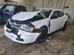 2014 Dodge Avenger Se White vin: 1C3CDZABXEN218662