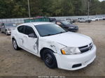 2014 Dodge Avenger Se White vin: 1C3CDZABXEN220301