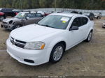 2014 Dodge Avenger Se White vin: 1C3CDZABXEN220301