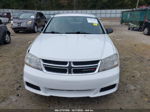 2014 Dodge Avenger Se White vin: 1C3CDZABXEN220301