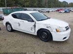 2014 Dodge Avenger Se White vin: 1C3CDZABXEN220301