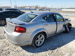 2014 Dodge Avenger Se Silver vin: 1C3CDZABXEN221366