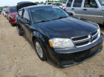 2014 Dodge Avenger Se Black vin: 1C3CDZABXEN234036