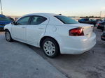 2014 Dodge Avenger Se Белый vin: 1C3CDZAG0EN129646