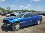 2014 Dodge Avenger Se Blue vin: 1C3CDZAG0EN220481