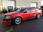 2014 Dodge Avenger Se Red vin: 1C3CDZAG1EN148562