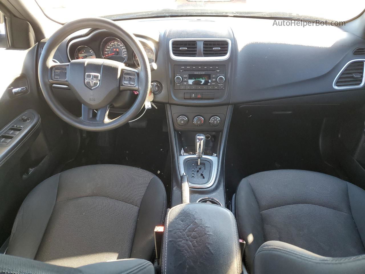 2014 Dodge Avenger Se Синий vin: 1C3CDZAG2EN232678