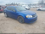 2014 Dodge Avenger Se Blue vin: 1C3CDZAG3EN173642