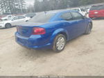 2014 Dodge Avenger Se Blue vin: 1C3CDZAG3EN173642