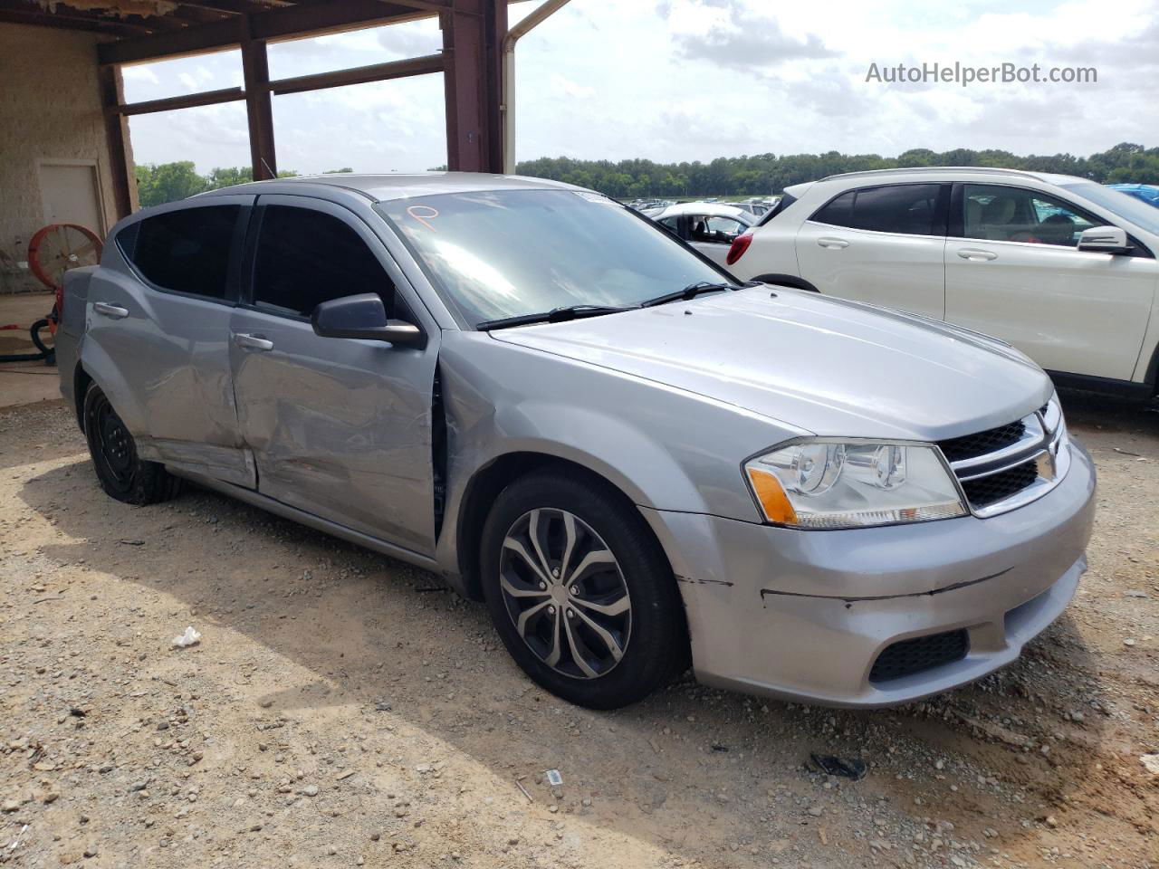 2014 Dodge Avenger Se Серебряный vin: 1C3CDZAG3EN225397