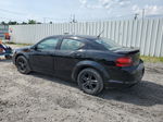 2014 Dodge Avenger Se Black vin: 1C3CDZAG4EN232942