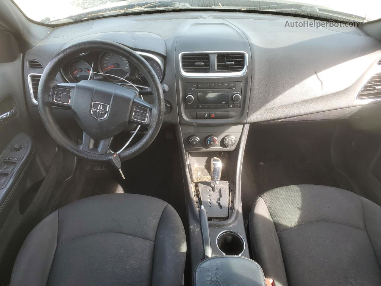 2014 Dodge Avenger Se Черный vin: 1C3CDZAG5EN110803