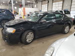 2014 Dodge Avenger Se Black vin: 1C3CDZAG6EN193660