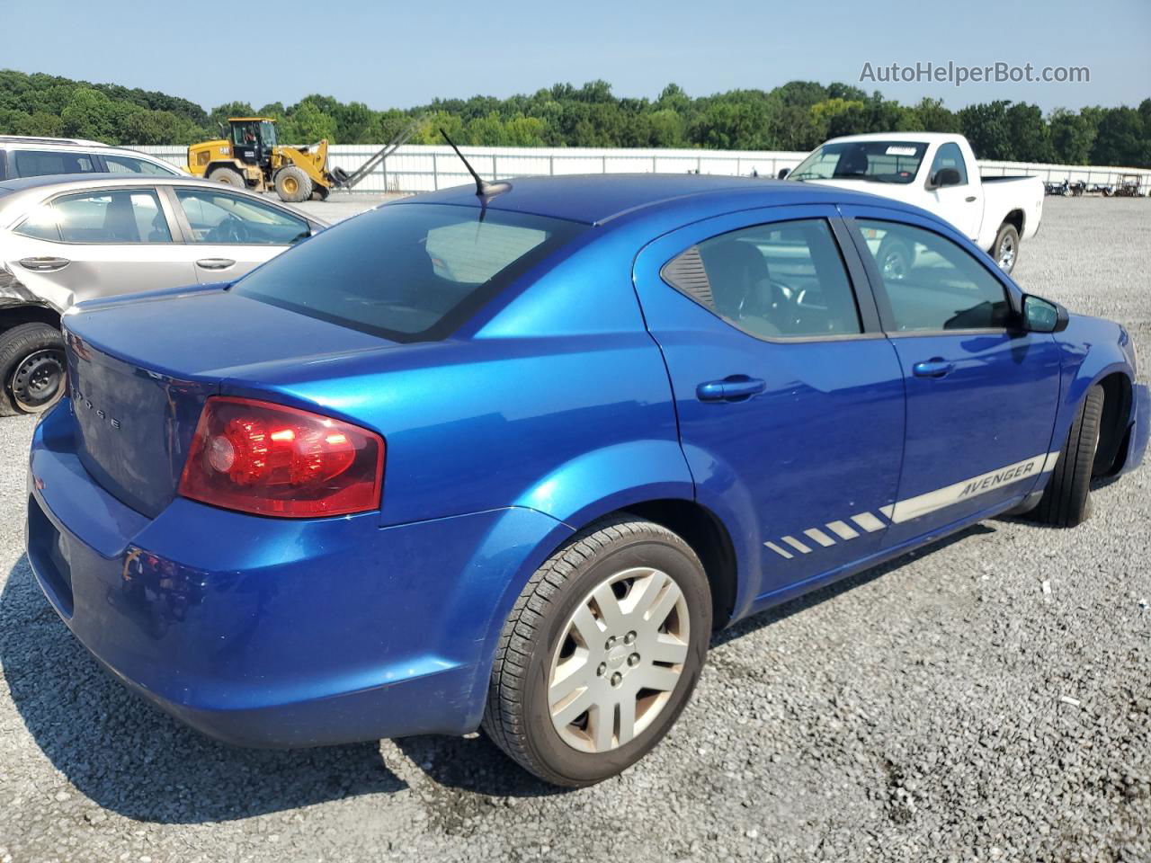 2014 Dodge Avenger Se Black vin: 1C3CDZAG6EN219884