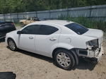 2014 Dodge Avenger Se White vin: 1C3CDZAG7EN218999