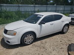 2014 Dodge Avenger Se White vin: 1C3CDZAG7EN218999