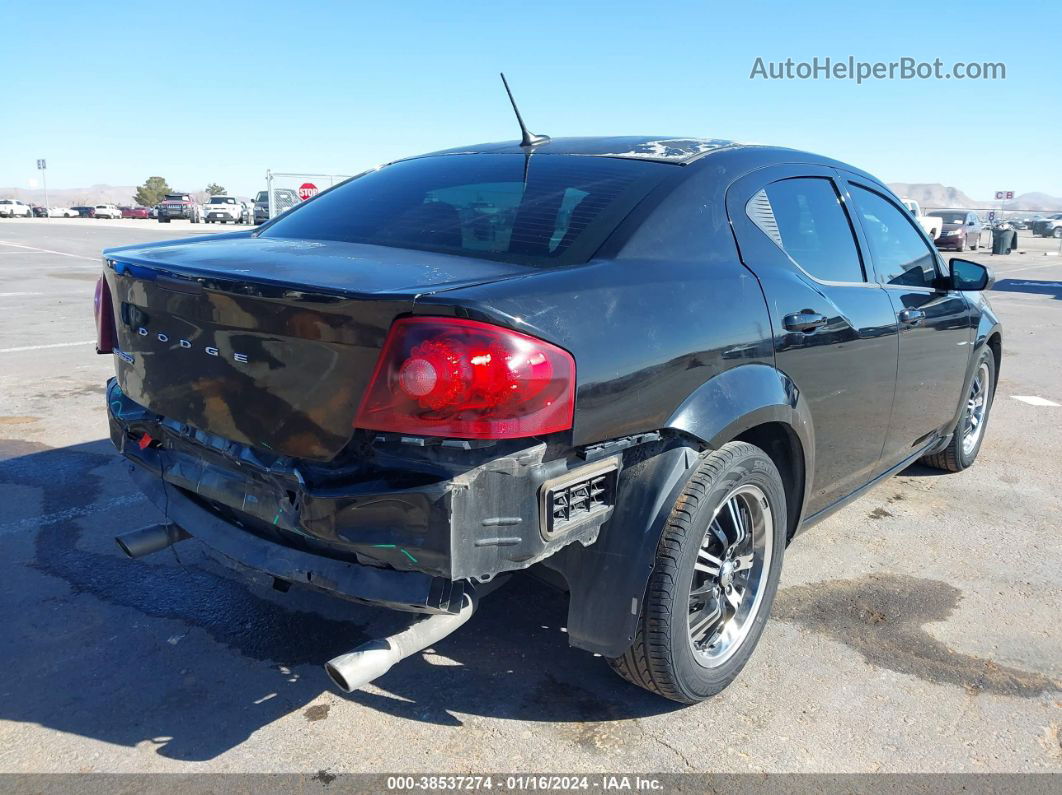 2014 Dodge Avenger Se Черный vin: 1C3CDZAG8EN108592