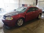 2014 Dodge Avenger Se Red vin: 1C3CDZAG8EN187875