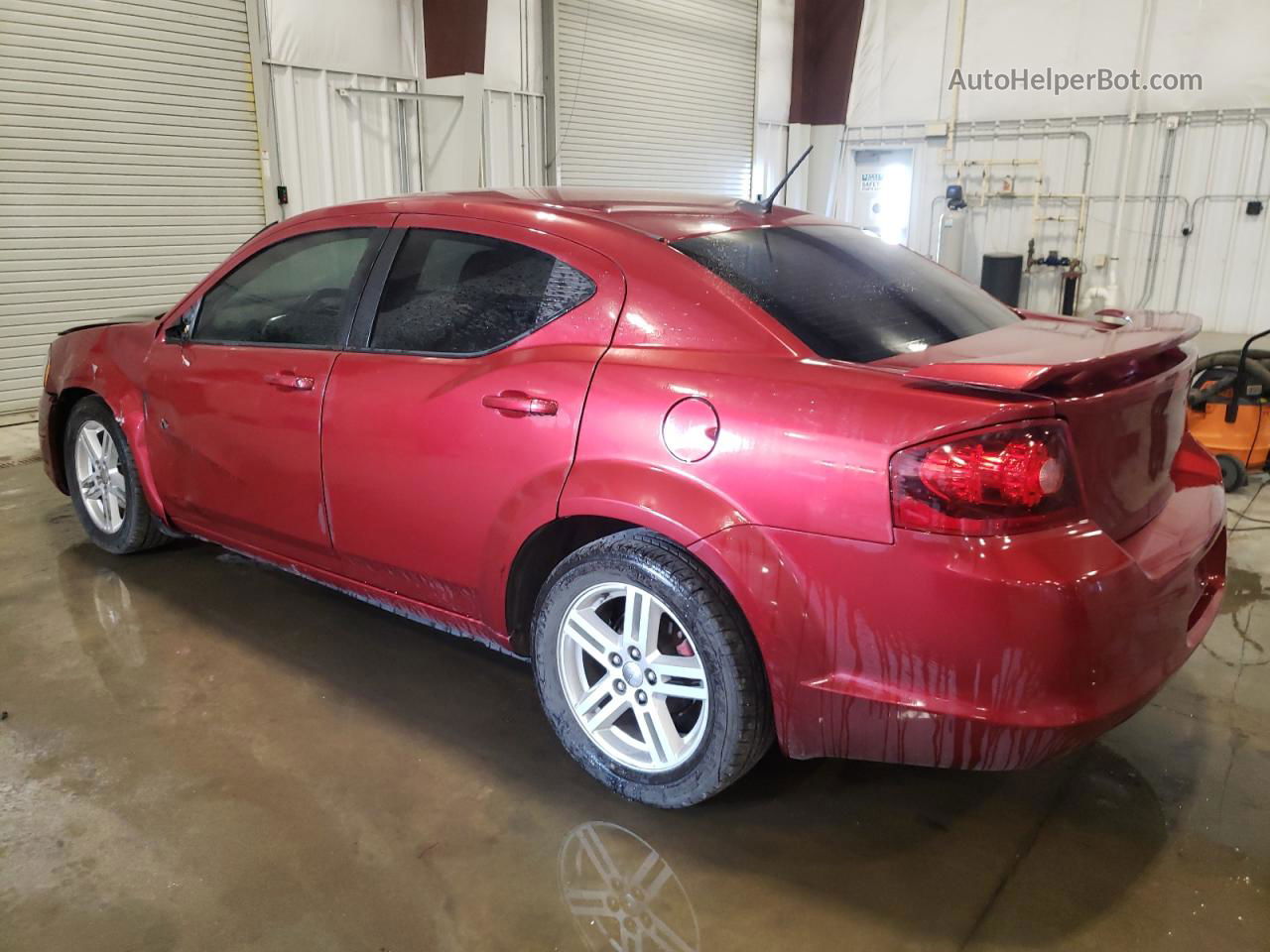 2014 Dodge Avenger Se Red vin: 1C3CDZAG8EN187875