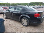 2014 Dodge Avenger Se Black vin: 1C3CDZAG9EN147157