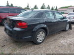 2014 Dodge Avenger Se Black vin: 1C3CDZAG9EN147157