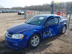 2014 Dodge Avenger Se Blue vin: 1C3CDZAG9EN232998