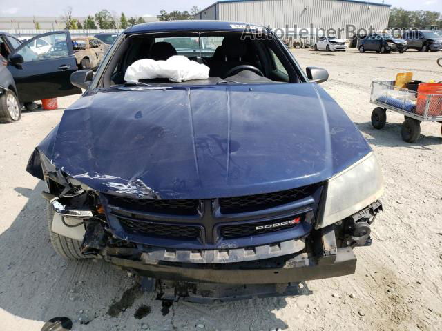 2014 Dodge Avenger Se Синий vin: 1C3CDZAGXEN137012