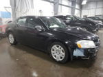 2014 Dodge Avenger Se Black vin: 1C3CDZAGXEN138841