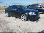 2014 Dodge Avenger Se Black vin: 1C3CDZAGXEN139875