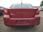 2014 Dodge Avenger Se Maroon vin: 1C3CDZAGXEN181656