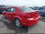 2014 Dodge Avenger Se Red vin: 1C3CDZAGXEN218253