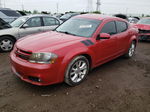 2014 Dodge Avenger R/t Red vin: 1C3CDZBG5EN214397