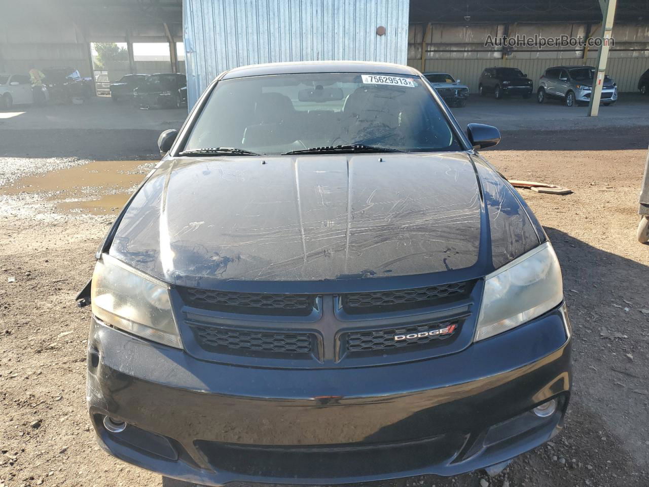 2014 Dodge Avenger R/t Black vin: 1C3CDZBG7EN166661