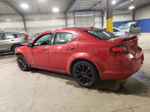 2014 Dodge Avenger Sxt Red vin: 1C3CDZCB0EN116705