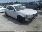 2014 Dodge Avenger Sxt White vin: 1C3CDZCB0EN202466