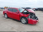 2014 Dodge Avenger Sxt Red vin: 1C3CDZCB3EN163582