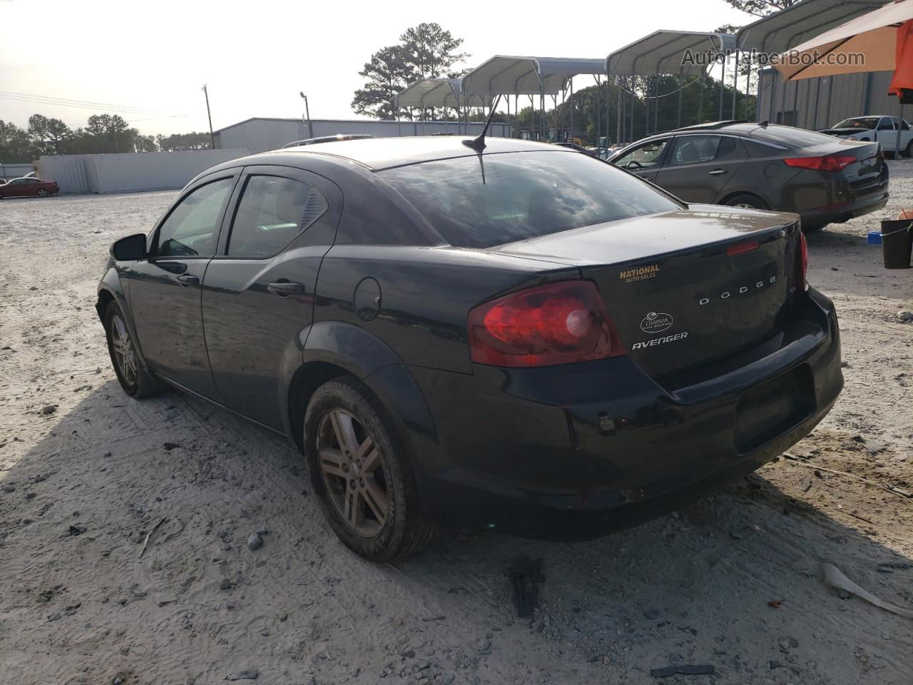 2014 Dodge Avenger Sxt Black vin: 1C3CDZCB4EN160285