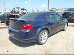 2014 Dodge Avenger Sxt Синий vin: 1C3CDZCB7EN233925