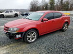 2014 Dodge Avenger Sxt Red vin: 1C3CDZCBXEN156001