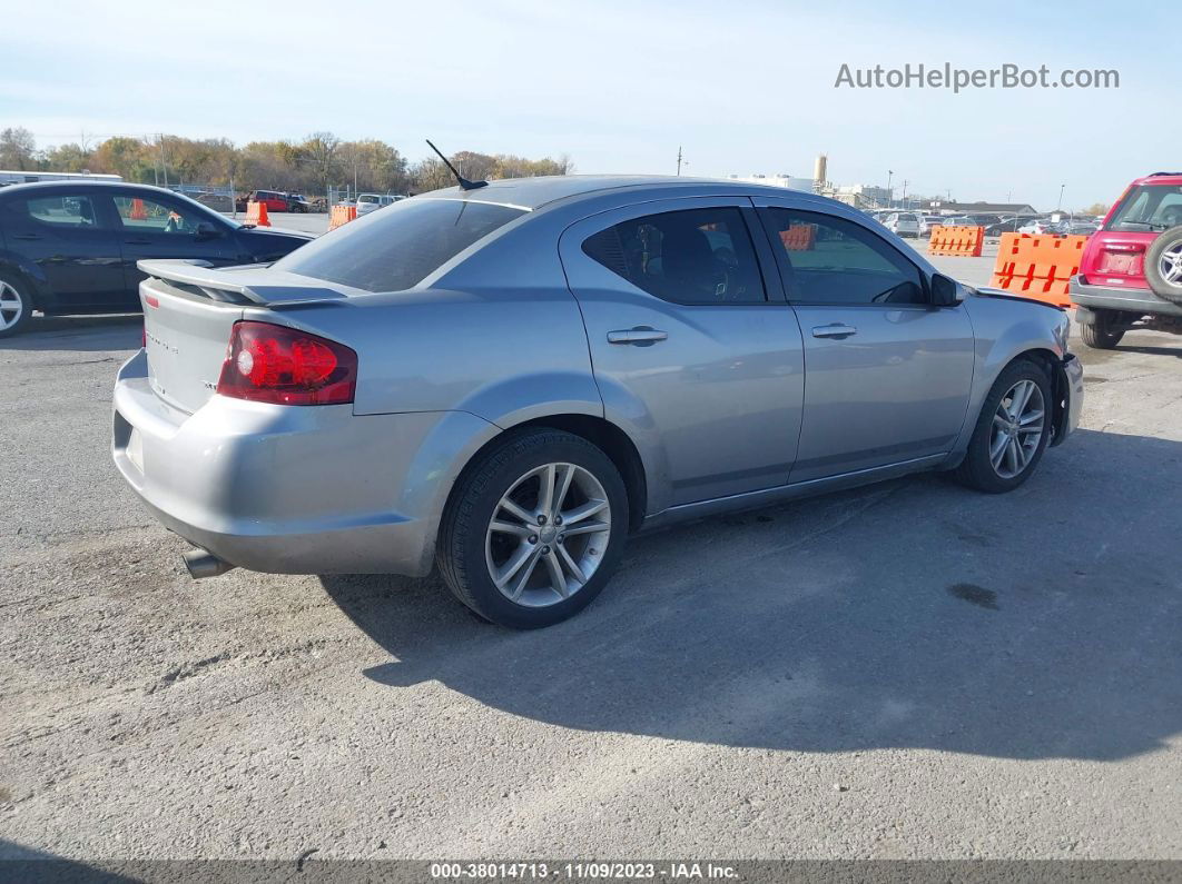 2014 Dodge Avenger Sxt Серебряный vin: 1C3CDZCBXEN226676