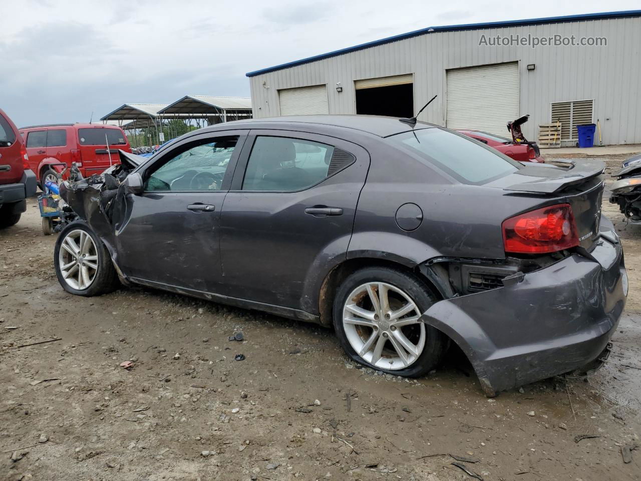 2014 Dodge Avenger Sxt Charcoal vin: 1C3CDZCBXEN236592