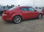 2014 Dodge Avenger Sxt Red vin: 1C3CDZCG0EN219179